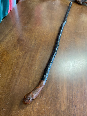 Blackthorn Walking Stick 38 1/4 inch- Handmade in Ireland