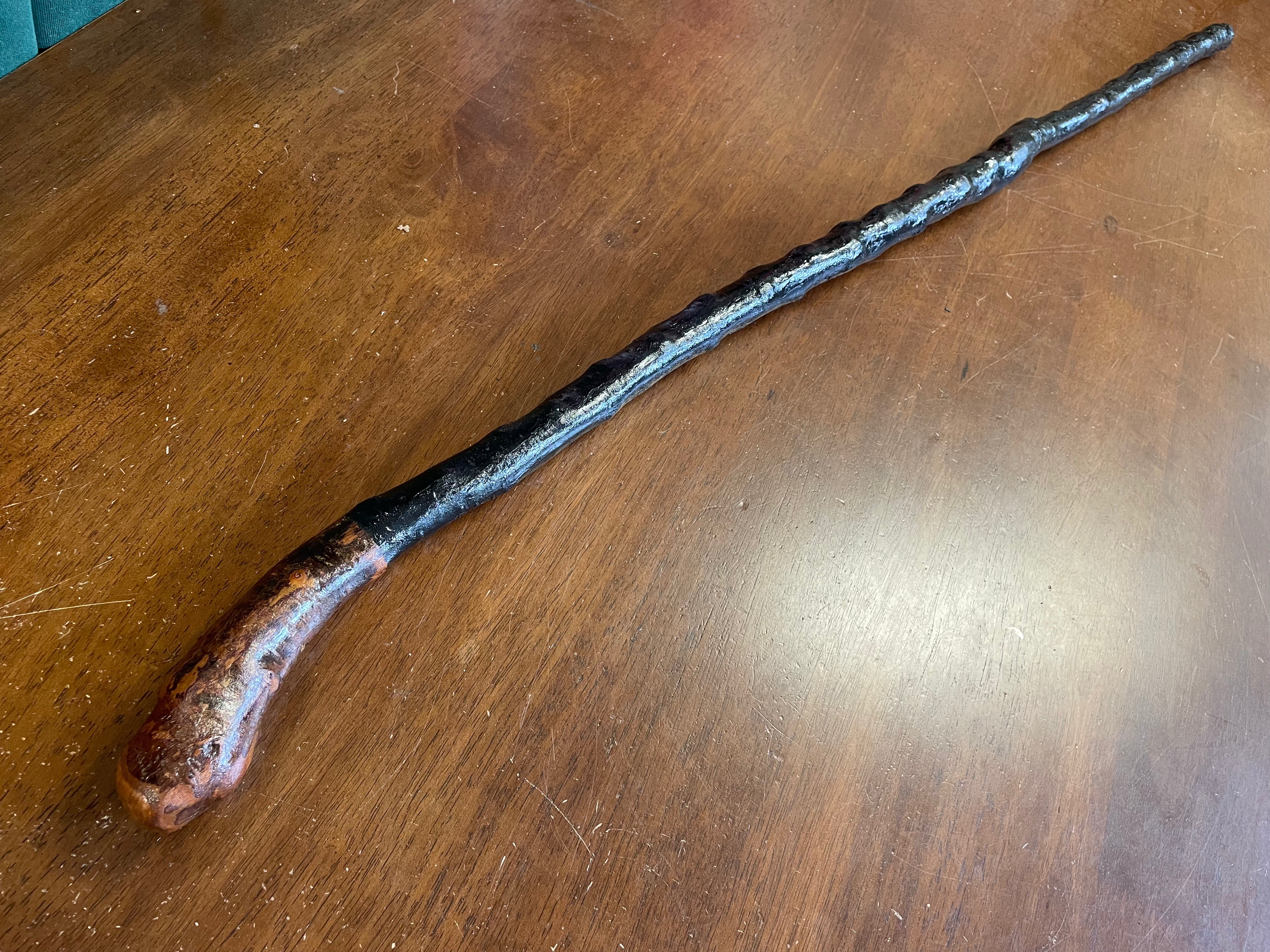 Blackthorn Walking Stick 38 1/4 inch- Handmade in Ireland