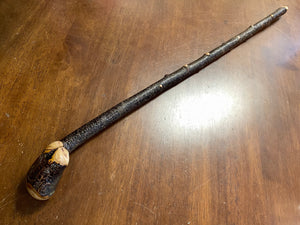Blackthorn Walking Stick 33 3/4 inch- Handmade in Ireland