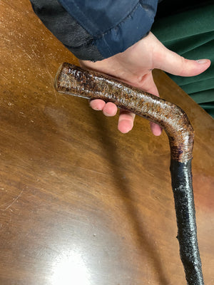 Blackthorn Walking Stick 39 1/2 inch- Handmade in Ireland