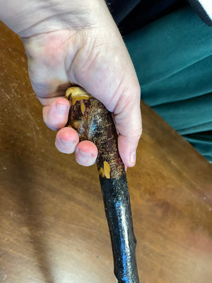 Blackthorn Walking Stick 36 1/2 inch- Handmade in Ireland